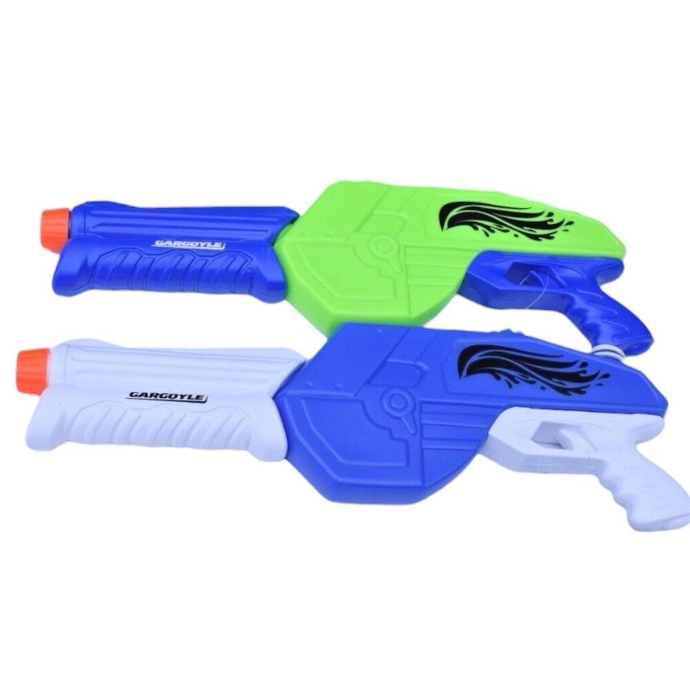 2x Play Zone Gargoyle Water Blaster Squirt Gun Water Shoots 30 Ft Ages 4+